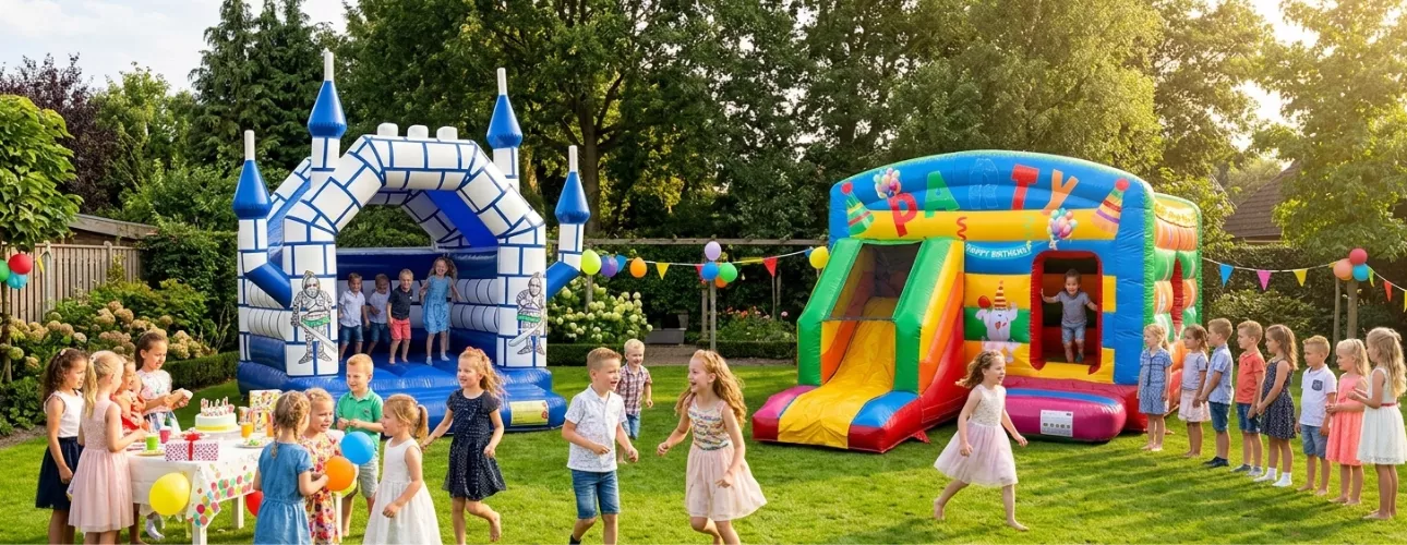 Verjaardag organiseren met Springkussenverhuur Rotterdam