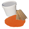 Kleur suikerspin: Oranje