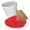 Kleur suikerspin: Rood