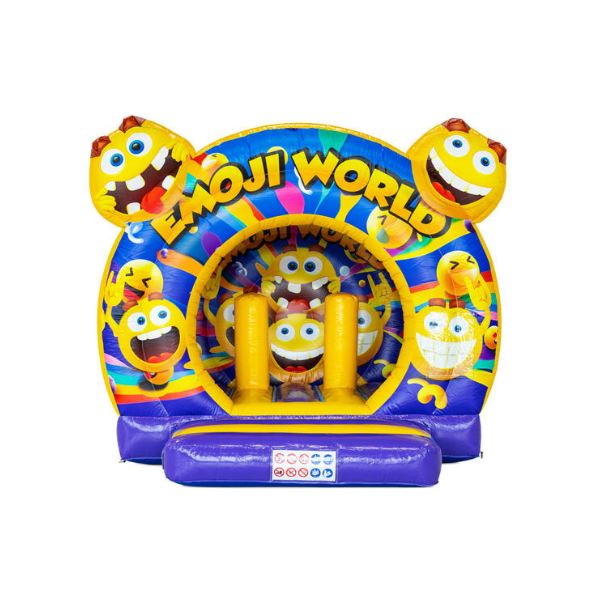 Springkussen Bouncedome Emoji