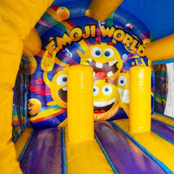 Springkussen Bouncedome Emoji