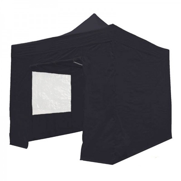 Easy Up Tent 2x2m Zwart